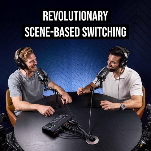 RØDE RØDECaster Video S - محول فيديو Podcast وواجهة الصوت - كاميرا متعددة، 4 × مدخلات فيديو (HDMI وUSB)، 1080p60، مشاهد متعددة المصادر in Kuwait