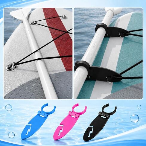 6pcs Holder for Various Kayak Paddle Board Clips Fixing Clamps Paddle Board Accessory, Paddle Board Clips Holde Easy Installation Clips in Kuwait
