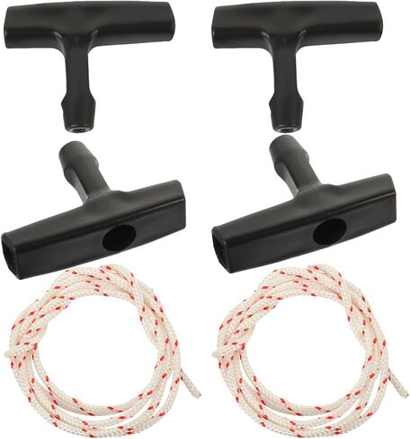 Garage Door Emergency Release Pull Rope for Opening Garage Doors 2 Sets with Plastic Handle and 4-Meter Rope for Quick Release and Safety Device and Accessing Attics in Kuwait
