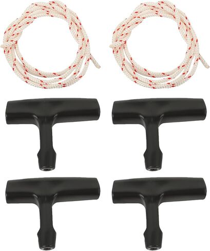 Didiseaon 2 Sets Garage Door Emergency Release Pull Ropes with Handles, Plastic Rope Pull Cord Kit for Attic Ladder and Garage Door Opening, Quick Release for Emergency Situations in Kuwait