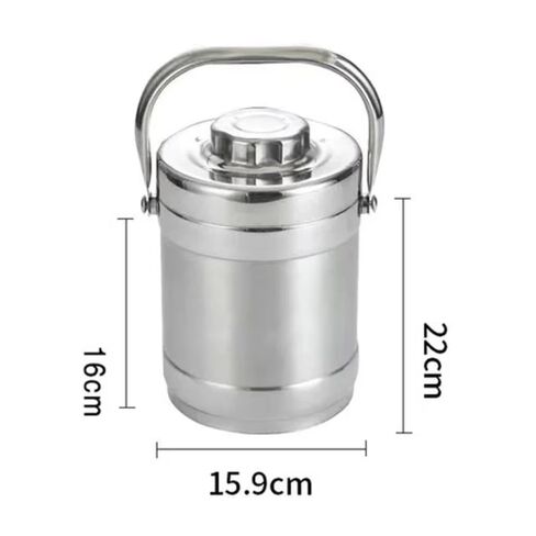 3L Stainless Steel LN2 Dewar High Vacuum Insulation Cryogenic Storage Tank in Kuwait