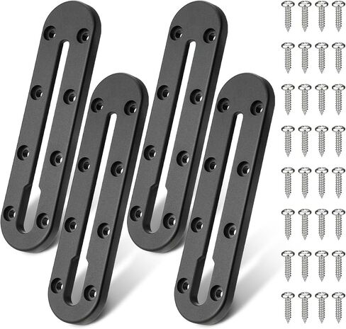 Mellbree Kayak Track, 7Inch Kayak Rail Mount Kayak Low Profile Track for Fishing Rod Holder, Fish Finder, Cup Holder, Anchor Cleats 2Pack in Kuwait