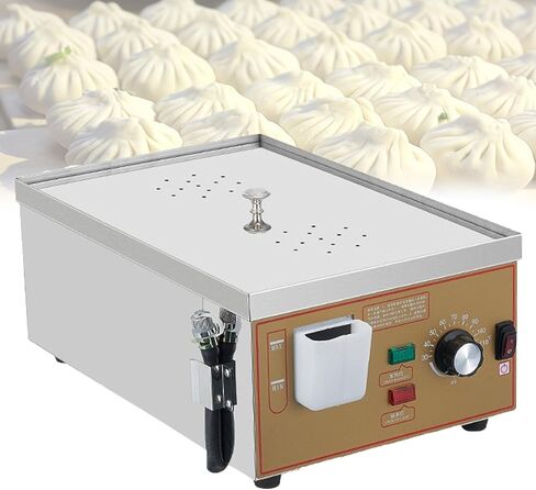 جهاز بخار ديم سوم كهربائي تجاري، جهاز بخار كهربائي مع منبه حرق جاف، تعديل درجة الحرارة 30-110 درجة مئوية، لبوفيه المتجر المنزلي بفتحتين in Kuwait