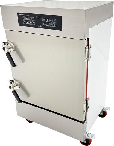 220V Commercial Electric Steaming Cabinet 6 Trays 6KW 1PH | Stainless Steel, 15.7"*23.6" Tray Size, Ideal for Restaurants Canteens Central Kitchen in Kuwait