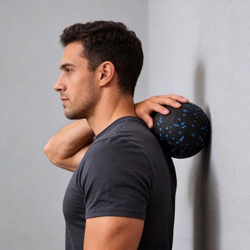 Mini Foam Roller Peanut Ball for Muscle Massage - for Trigger Point, Myofascial & Deep Tissue Massage. Ideal Pre/Post-Workout to Relax Tight Muscles, Relieve Soreness & Accelerate Recovery in Kuwait