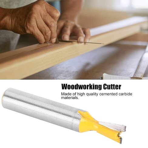 Premium Carbide Dovetail Bit Woodworking Router Cutter for Precision Slotting in Softwood Pine Veneer in Kuwait