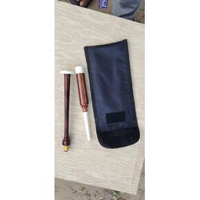 Traditional Rosewood Practice Chanter for Bagpipes | Handmade Scottish Bagpipe Training Flute with Reed & Carry Case | Professional Scottish Musical Instrument for Beginners & Experts in Saudi Arabia