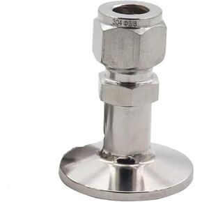 أنبوب الضغط إلى تركيب الفراغ KF، SUS304، 1/4"-1/2" أو أنبوب 6-12.7 مم، KF16/KF25(KF-25,12.7mm) in Kuwait