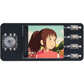 شاشة LCD مقاس 1.3 بوصة مع وحدة تحكم ST7789 ودقة 240 × 240 وواجهة SPI وعصا تحكم بخمسة اتجاهات و4 أزرار | متوافق مع راسبيري بي بيكو/اردوينو | تم تضمين الرمز التجريبي in Kuwait