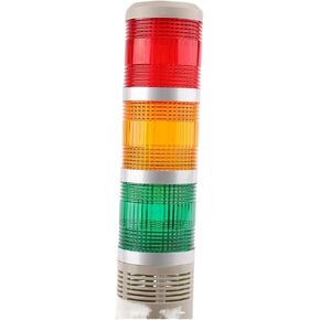 الصناعية متعدد الطبقات السلامة كومة إنذار مصباح الجانب شنقا LED إشارة برج تحذير ضوء DC12V 24V AC110V 220V (ضوء ثابت 1 ، التيار المتناوب 220 فولت) in Kuwait