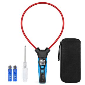 Clamp Meter, AC Electrical Tester with 20-Inch Flexible Clamp,True RMS 6000 Count 10000A AC Current Meter with Backlit & Hold Data, Auto Ranging and More in Kuwait