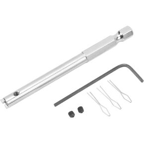 Bike Spoke Nipple Tool – Stainless Steel Hex Wrench & Screwdriver Bit with Circlip for Bicycle Wheel Truing, Road/Mountain Bike Repair Kit in Kuwait