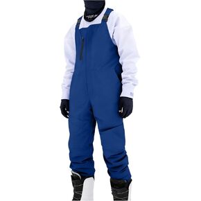 Mens Snow Bibs Waterproof Insulated Overalls Adjustable Straps Winter Thermal Snowboarding Snowpants with Pockets in Kuwait
