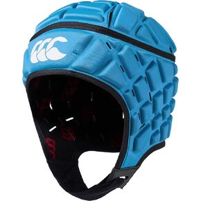 Canterbury CCC Rugby Raze Headguard, Scrum Cap, Full Coverage, Soft-Edged Chin Strap, Designed Holes Aid Ventilation, Foam Padding,Blue,L in Saudi Arabia