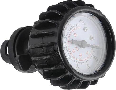 CHICIRIS 30PSI Inflatable Boat Air Pressure Gauge, Single Barometer with Hand Pump, for Rubber Dinghy Kayak Rafting Water Skiing Accessories in Kuwait
