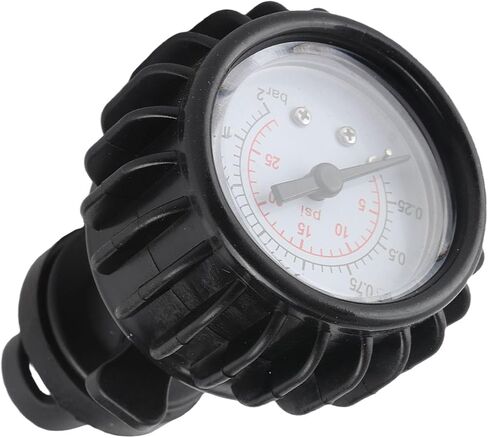 CHICIRIS 30PSI Inflatable Boat Air Pressure Gauge, Single Barometer with Hand Pump, for Rubber Dinghy Kayak Rafting Water Skiing Accessories in Kuwait