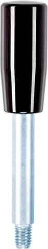 24350.0134 Handle Bars with Cylinder Handle | D1 = 10 mm / L1 = 125 mm/Steel in Kuwait