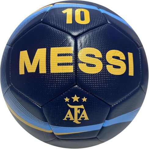 Icon Sports Argentina National Football Team Soccer Ball Officially Size 5 Ball - Messi 10 - Navy in Kuwait