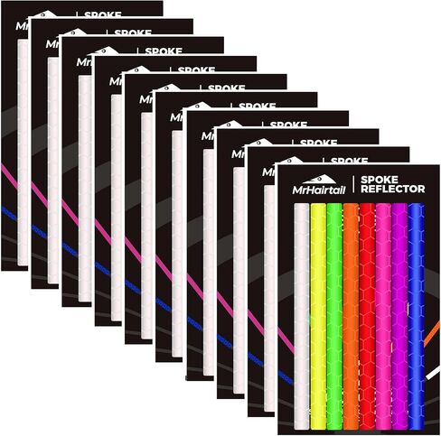 Spoke Reflectors – in 8 curated Colors for high-Visibility Reflection Under Light. They Enhance Safety and Style, offering Easy Installation with Lightweight, Durable Construction. in Kuwait