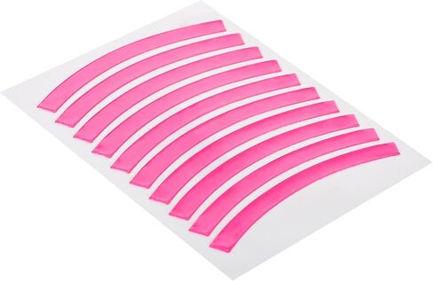 HUIOP Reflective Tape, 10pcs Adhesive Reflective Tape Cycling Warning Sticker Bike Reflector Tape Strip for Car Bicycle Motorcycle Scooter Wheel Rim Decoration in Kuwait