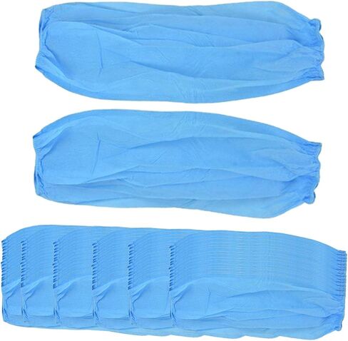 50 Pairs Oversleeves Sleeves Non Woven, Blue in Kuwait