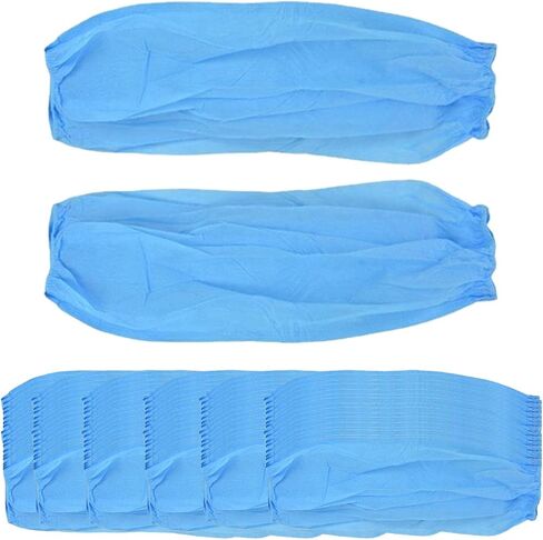 50 Pairs Oversleeves Sleeves Non Woven, Blue in Kuwait