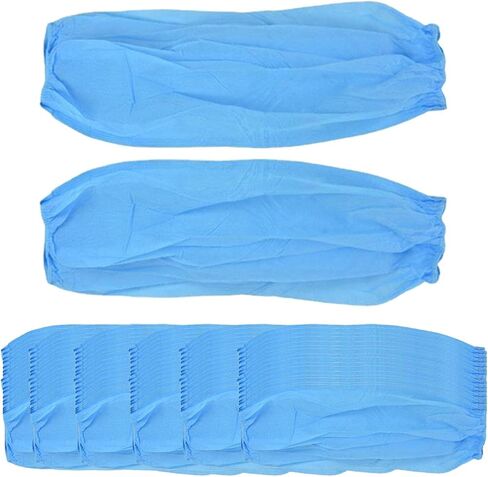 50 Pairs Oversleeves Sleeves Non Woven, Blue in Kuwait