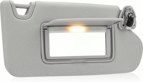 Gray Passenger Side Side Sun Visor Presumpate متوافق مع 2013 2014 2015 2015 2017 2018 Nissan Altima بدون Sلى أن يسحب محل 96400-3TA2A in Kuwait