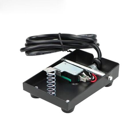 Ham Radio Momentary Foot Switch Pedal with 6FT 3 Pin Wire 250VAC 10A SPDT 1NO1NC Push-to-Talk Switch PTT Foot Switch Pedal for Mobile Radio Transceiver Headset Microphone Linear Amplifier in Kuwait