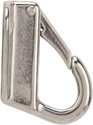 6Pcs 316 Stainless Steel Marine Hook 36 * 30mm Easily Hang Boat Hanger Durable Heavy Duty Spring Buckle Type Hanger for Mooring, Rope Lowering, Anchoring, Rigging in Kuwait
