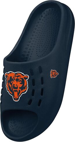 FOCO شبشب مكتنز بشعار Chicago Bears NFL الكبير - مقاس M in Kuwait