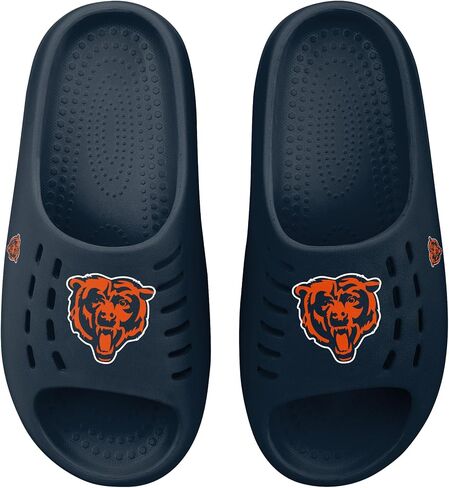 FOCO شبشب مكتنز بشعار Chicago Bears NFL الكبير - مقاس M in Kuwait