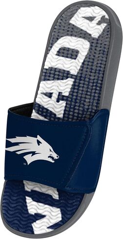 FOCO Nevada Wolfpack NCAA Mens Gradient Wordmark Gel Slide - M in Kuwait