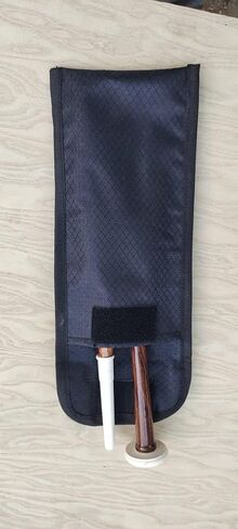 Traditional Rosewood Practice Chanter for Bagpipes | Handmade Scottish Bagpipe Training Flute with Reed & Carry Case | Professional Scottish Musical Instrument for Beginners & Experts in Saudi Arabia