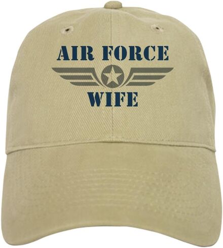 CafePress Air Force زوجة Cap قابلة للتعديل قبعة البيسبول in Kuwait