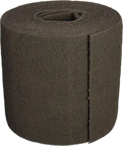 3M Scotch-Brite Multi-Flex Sheet Roll، MX-SR، 8 بوصة × 20 قدم، درجة U رفيعة، 1 لفة، 60 ورقة لكل لفة، كربيد السيليكون، رمادي، صنفرة يدوية، تلميع ما قبل الطلاء، إزالة الصدأ in Kuwait