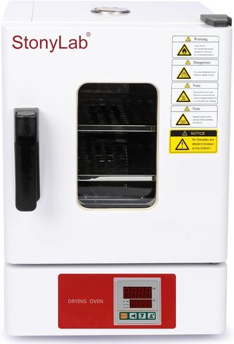 stonylab Digital Gravity Convection Oven, Stainless Steel Interior, Benchtop Electric Thermostatic for Laboratory Drying and Heating, 18L/0.63 cu ft, 110V/300℃ 50/60 Hz 600W in Kuwait