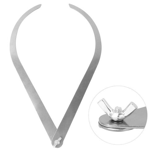 10 inch Curved Leg Stainless Steel Caliper Ceramic Measuring Tool, in Kuwait