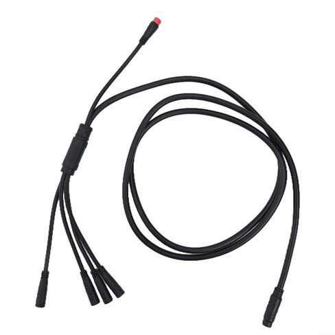 1T5 913AG Waterproof Electric Bicycle Main Cable for KT Controllers, 9-Pin Wiring Harness with Brake Display Throttle Connectors, Fits 24V to 72V E-Bikes, 0.53m / 20.9inch Length in Kuwait