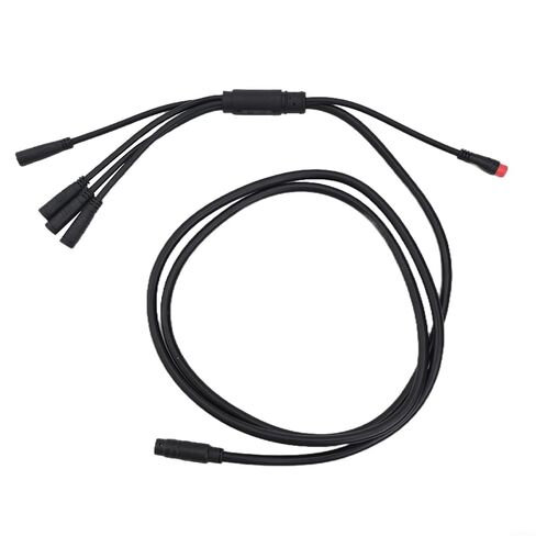 1T5 913AG Waterproof Electric Bicycle Main Cable for KT Controllers, 9-Pin Wiring Harness with Brake Display Throttle Connectors, Fits 24V to 72V E-Bikes, 0.53m / 20.9inch Length in Kuwait