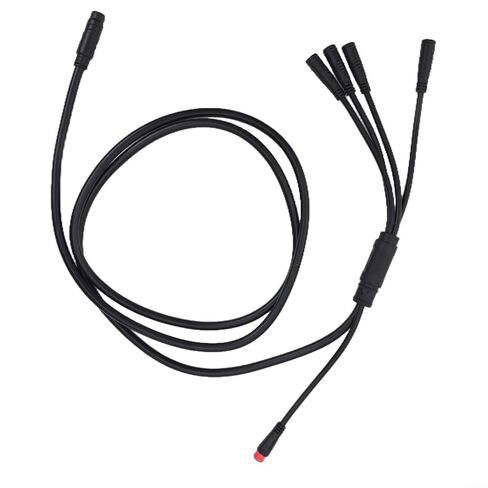 1T5 913AG Waterproof Electric Bicycle Main Cable for KT Controllers, 9-Pin Wiring Harness with Brake Display Throttle Connectors, Fits 24V to 72V E-Bikes, 0.53m / 20.9inch Length in Kuwait