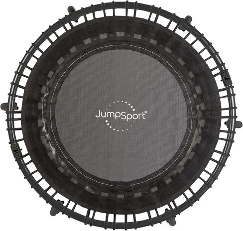 JumpSport 39 بوصة تمرين الترامبولين الفاخر للياقة البدنية، 30 حبل بنجي قابل للتعديل بوزن 275 رطل. in Kuwait