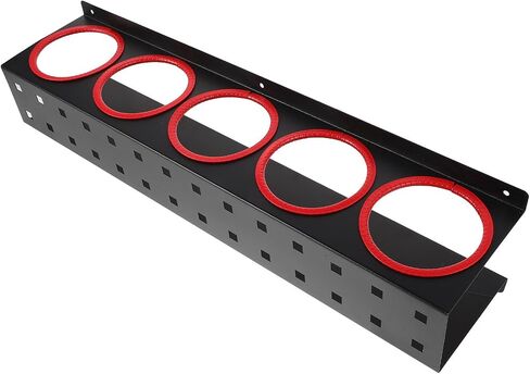 ibasenice Spray Bottle Storage Rack Resistance to Deformation Wall Mounted Organizer and Iron Material Unique Hanging Rack Design, Sleek Modern Spray Bottle Holder for Studios and Homes in Kuwait