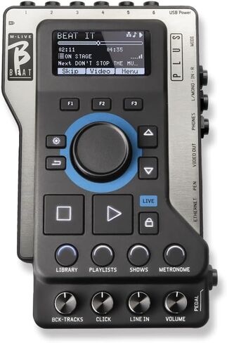 B.Beat Plus 256GB Backing Track Player for Live Musicians | Multitrack Playback, Video Sync, Live Loops, Amp Sim MIDI Control | Ditch the Laptop in Kuwait