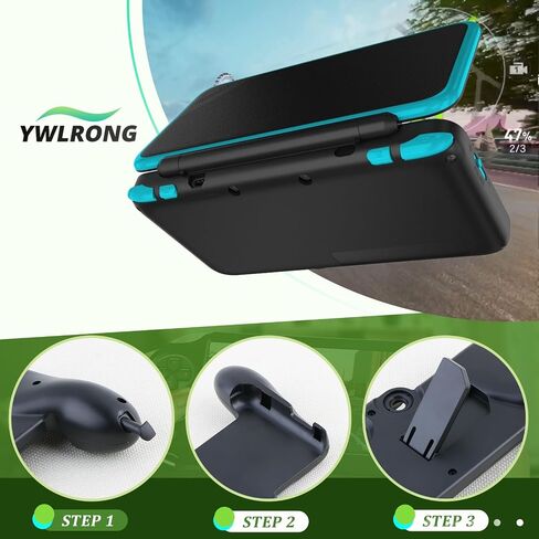 قبضة اليد لنينتندو جديد 2DS LL/XL قوس حامل مقبض قبضة لنينتندو الجديد 2DS LL/XL ملحقات إصلاح استبدال in Kuwait