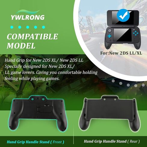 قبضة اليد لنينتندو جديد 2DS LL/XL قوس حامل مقبض قبضة لنينتندو الجديد 2DS LL/XL ملحقات إصلاح استبدال in Kuwait