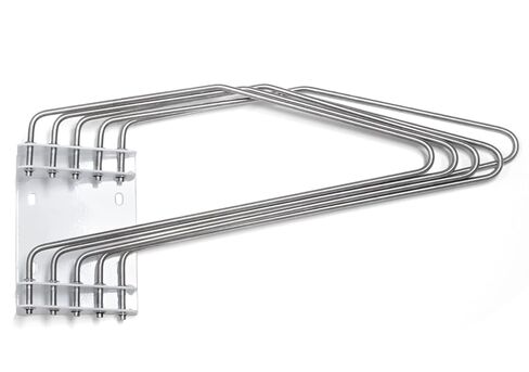 X-Ray Apron Rack (Wall Mount) - 5 Arms, Left Swing in Kuwait