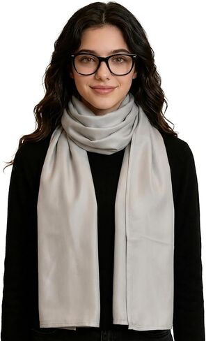 Amerthing Faraday Scarf,Silver Fiber EMF Cloth,Silver Fiber Head Scarf,Reduce 5G,Wi-Fi,Cell Phone EMF Radiation in Saudi Arabia