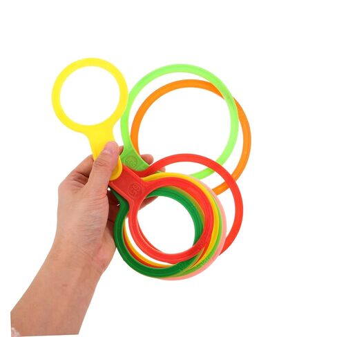 Operitacx Plastic Fruit Diameter Measuring Tool with 11 Sizes Round Circles for Efficient Grading and Ergonomic Design, for Produce and Fruit Grading Projects in Orchards Random Color in Kuwait