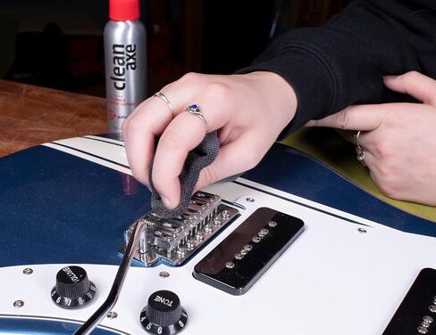 Complete Clean + Polish Set, Guitar Cleaner, Gloss Polish & Fretboard Conditioning Oil Kit, Includes 3 Microfiber Cloths, Complete Guitar Care System in Kuwait